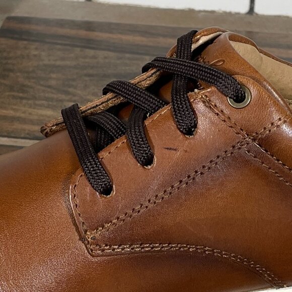 Florsheim Crossover Work Shoes Mens Size 7.5 Brown Leather Steel Toe EH Derby main image 9